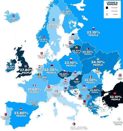 Obesity in America vs Europe: 2 maps explain it all Britain Vs America, Middle Ages History, Economic Geography, Language Art, Living In Europe, Ancient Egyptian Art, Europe Map, European History, Ancient Aliens