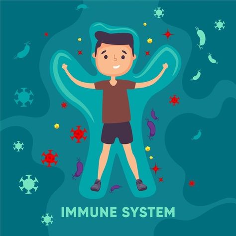 Immune system illustrated concept | Free Vector #Freepik #freevector #health #illustration #healthy #system Ways To Boost Immune System, Pe Ideas, Immune Booster, Teacher Resume Template, Baby Illustration, Stronger Immune System, Boost Your Immune System, Teacher Resume, Boost Immune System