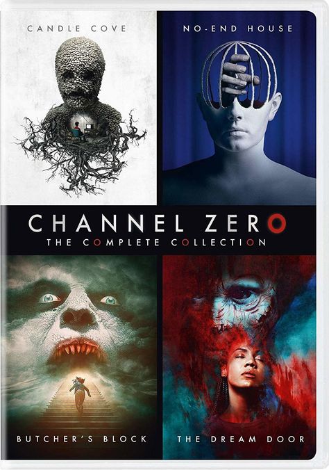 'Channel Zero' - Horror Anthology Series-The Complete Collection-The anthology series will feature a Creepypasta, a horror story usually based on a image or other media that was created and shared on the internet (Slender Man being one of the notorious ones). Top Rated Horror Movies, Channel Zero, Candle Cove, Laughing Jack, Horror House, Television Program, Universal Pictures, Horror Stories, American Horror Story