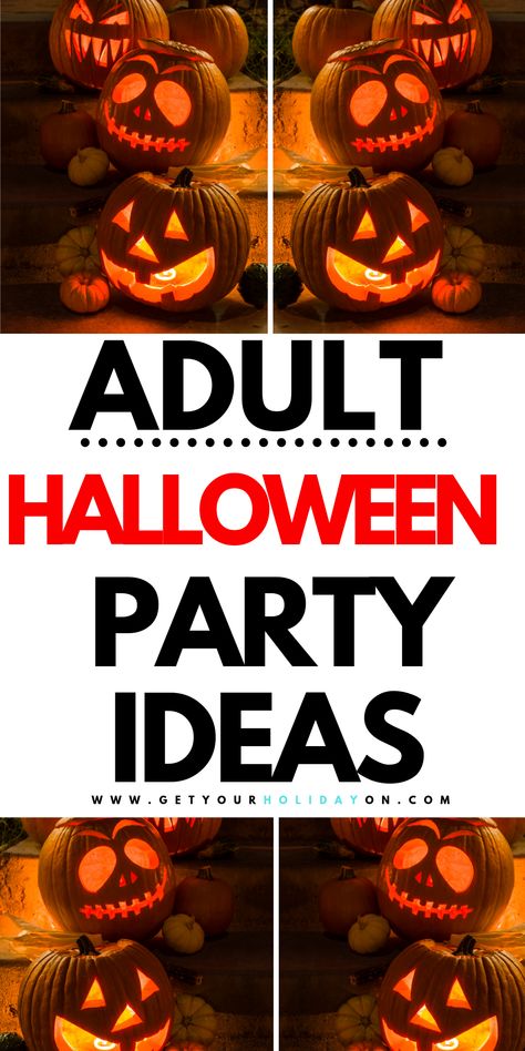 Halloween Snacks For Adults Party Ideas, Fun Halloween Drinking Games, Funny Halloween Party Themes, Ideas For A Halloween Party, Halloween Party Adult Activities, Costume Party Ideas Decoration, Halloween Happy Hour Ideas, Halloween Weekend Ideas, Halloween Competition Ideas