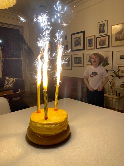 The Coolest Birthday Candles | Cup of Jo Firework Candles, Birthday Fireworks, Sparklers Fireworks, Cake With Candles, Candle Fire, Sparkler Candles, Cup Of Jo, Birthday Look, Dessert Candles