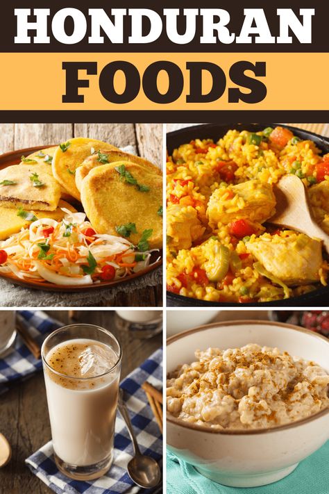 These Honduran foods are full of Spanish, African, and Caribbean influences. Try these simple recipes today and take a culinary trip to Honduras! Honduran Food Recipes, Honduras Recipes, Honduras Recipes Meals, Central American Food Recipes, Honduras Food Recipes, Authentic Honduran Recipes, Honduran Food, Honduras Food, Central American Food