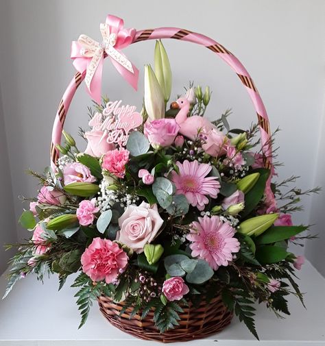 Mother’s Day Floral Arrangements, Happy Birthday Flowers Wishes, Basket Flower Arrangements, Card Quotes, Robert Browning, Easter Flower Arrangements, Luxury Flower Bouquets, New Flowers, Flower Box Gift