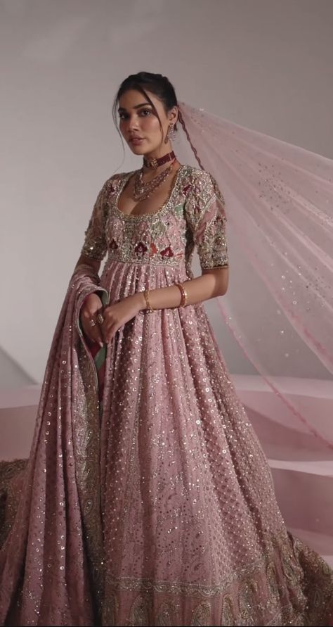 Pastel Desi Wedding, Skincare Lifestyle, Latest Bridal Lehenga, Desi Wedding Dresses, Pakistani Wedding Outfits, Pakistani Fancy Dresses, Indian Dresses Traditional, Bridal Dress Fashion, Indian Bridal Fashion