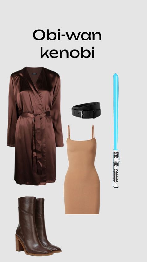 Obi wan Halloween costume starwars Obi Wan Costume, Obi Wan Kenobi Costume, Star Wars Halloween Costumes, Star Wars Halloween, Obi Wan Kenobi, Obi Wan, Halloween Costume, Halloween Costumes, Star Wars