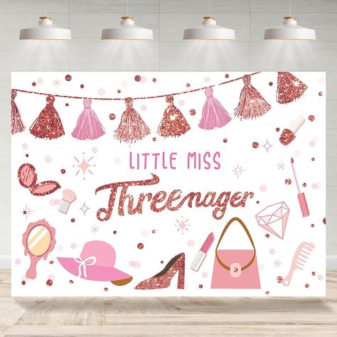 3 Year Party Ideas, Three-nager Birthday Party Ideas, Birthday For 3 Year Girl, Girl 3 Birthday Party Ideas, 3th Birthday Theme, Birthday Party Themes For 3 Year Girl, Third Bday Party Girl, Baby Girl 3rd Birthday Ideas, Vibin Thrivin And Three Birthday Decor