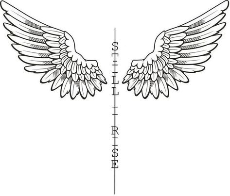 Simple Back Tattoos Men, Wing Chest Tattoo Men, Wings Tattoo Designs Men, Small Tattoos For Guys Chest, Wings Tattoo Men, Back Wing Tattoo, Wing Tattoos For Men, Tattoos For Guys Chest, Hand Tattoos Skull