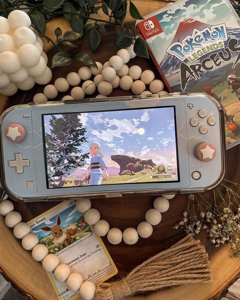 Nintendo Switch Light Aesthetic, Nintendo Switch Lite Games, Nintendo Switch Decoration, Nintendo Lite Aesthetic, Switch Lite Aesthetic, Nintendo Switch Lite Aesthetic, Cosy Gaming, Nintendo Decor, Nintendo Lite