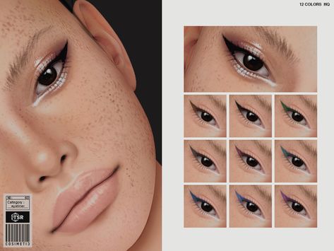 Sims 4 Cc Women Eyeliner, The Sims Resource Sims 4 Make Up, Sims 4 Realistic Makeup, Sims 4 Cc Sims Resource Makeup, Sims 4 Cc Eyeliner Egirl, Sims 4 Cc Makeup Eyeshadow Natural, Sims 4 Cc Realistic Makeup, Sims 4 Cc Skin Eyes, Sims 4 Cc Eyemakeup