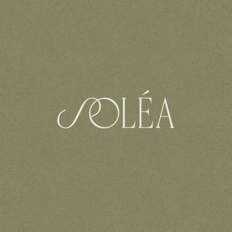 SOLEA Parfums – Branding & Packaging Studio – Labels Studio Soulful Aesthetic, Fragrance Branding, Fashion Boutique Logo, Typography Fashion, Minimalist Logo Branding, Makeup Logo Design, Logo Branding Design, Business Branding Inspiration, Business Fonts