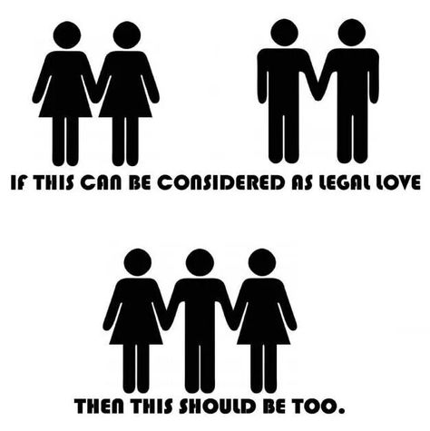 Why do people insist on putting limits on love. Consenting adults should be all that is required. Polygamy Quotes, Polyamory Quotes, Lack Of Discipline, Poly Couple, Polyamorous Relationship, Football Books, Open Relationship, Marriage Equality, Why Do People