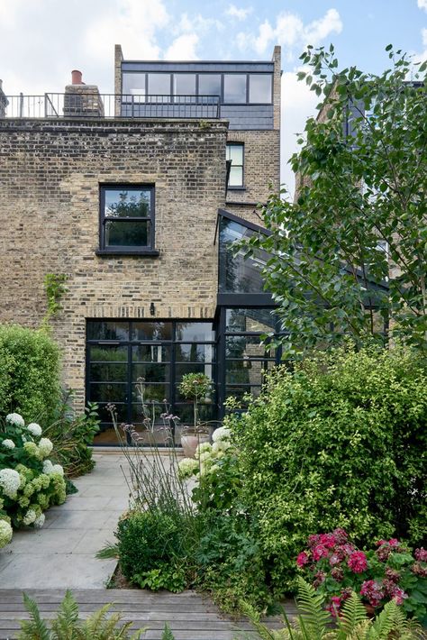 Kitchen Classic Modern, Crittal Windows, Patio Grande, Modern Doors, Victorian Terrace House, London Townhouse, Roof Extension, Glass Extension, Modern Extension