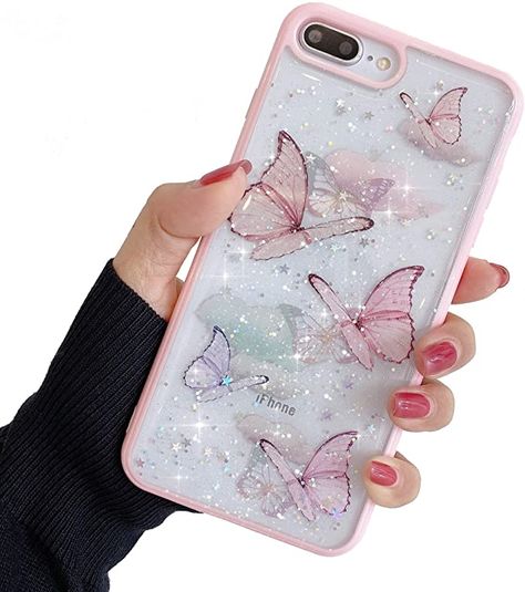 Iphone Cover Ideas Aesthetic, Iphone 8 Aesthetic Case, Iphone 7 Plus Case Aesthetic, Girls Phone Cover, Cute Phone Cases Aesthetic Pink, Iphone 7 Covers For Women, Cute Iphone 7 Cases, Beautiful Phone Covers, Fluffy Phone Cases