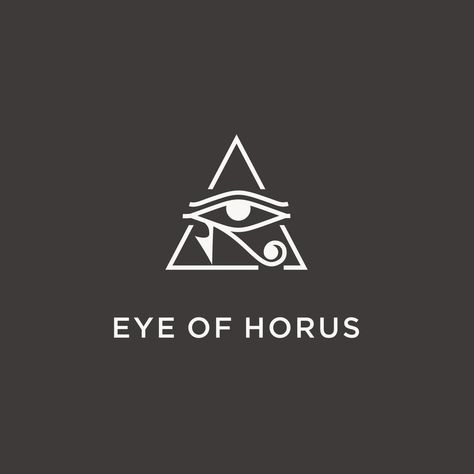 Horus Eye, Ra Logo, Bullet Journal Titles, Egyptian Eye, Eye Of Ra, Eye Logo, Eye Of Horus, Aesthetic Collage, Monogram Logo