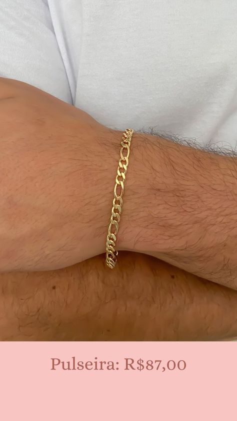 Casual Gold Bracelets, Gold Bracelets For Men, Man Gold Bracelet Design, Gold Pendants For Men, Couple Ring Design, Gold Band Wedding Ring, Ankle Bracelets Diy, Gold Bracelet Simple, Mens Diamond Bracelet