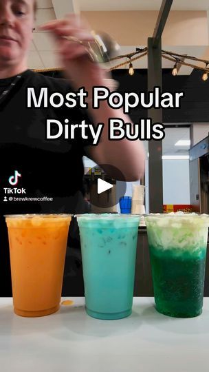 986K views · 9.3K reactions | Most popular Dirty Redbull Drinks‼️ its all about the Colors 🧡💙💚 #redbull #dirtysoda #dirty | Brew Krew Coffee - Maryville | Brew Krew Coffee - Maryville · Original audio Red Bull Infused Drinks, Red Bull Energy Drink Recipes, Redbull Flavor Combos, Red Bull Drinks Recipes, Red Bull Infusion Drinks, Redbull Drink Recipes, Redbull Drinks, Soda Drinks Recipes, Red Bull Drinks