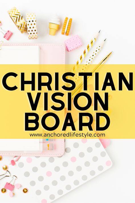 Find out what a christian vison board is and why you need one. Make it on a poster board or create a digital vision board this year. Christ centered vision board and inspiration to your goals, plans, and visions for you family, business, and life. Create your faith vision board today, its not too late!!! CLICK THE LINK!!! Vision Board On Wall Ideas, Lds Vision Board Printables, Vision Board Ideas Printables, Vision Board Ideas God First, Vision 2024 Board, Faith Based Vision Board, Vision And Prayer Board Ideas, Grow Closer To God Vision Board, Painted Vision Board