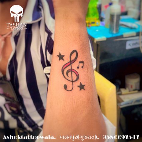 TashanTattoo
AshokTattooWala
S.20. Tirupati plaza
Opp. New bus stand
Near gd modi collage
Palanpur (gujrat)
9586697547
9687533310 Music Symbol Tattoo Design, Music Symbols Tattoo, Music Symbol Tattoo, Symbols Tattoo, Mum Tattoo, Music Symbol, Band Tattoo Designs, Symbol Tattoo, Music Symbols