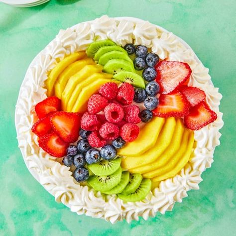 Fruit Cream Cake, Asian Cake, Fruit Cream, America's Test Kitchen Recipes, America's Test Kitchen, Vanilla Pudding Mix, Cooks Illustrated, Food Science, Americas Test Kitchen