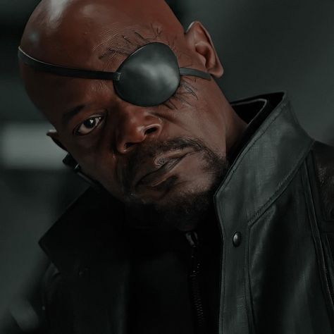 Nick Fury Aesthetic, Nick Fury Icon, Domestic Avengers, Fury Aesthetic, Thor Mcu, Avengers A, Dr Marvel, Samuel L Jackson, The Watcher