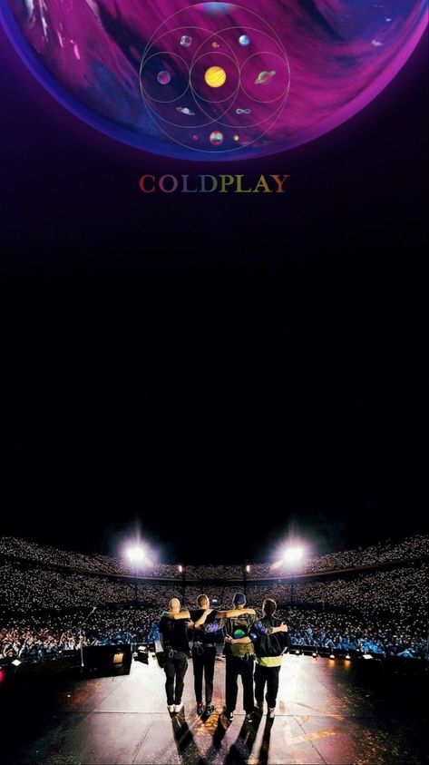 Coldplay Phone Wallpaper, Coldplay Iphone Wallpaper, Show Do Coldplay, Coldplay Album Cover, Coldplay Concert Outfit, Coldplay Poster, Coldplay Band, Coldplay Wallpaper, Coldplay Tour