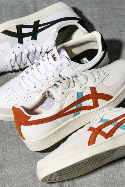 Iconic sneakers from Onitsuka Tiger ​ ​ Shop these Onitsuka Tiger GSM Trainers online or in store now! Tiger Shop, Iconic Sneakers, Onitsuka Tiger, Red Sneakers, Sneakers Men Fashion, Kpop Idols, Sneaker Head, Men Fashion, Fashion Inspo