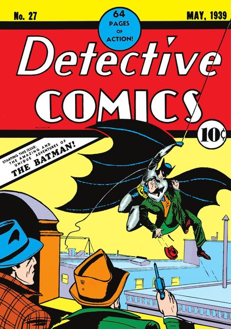 Detective Comics #27 (May 1939) Batman Detective Comics, Batman Detective, The Bat Man, Superhero Poster, Best Comic Books, Batman Universe, Vintage Comic Books, Detective Comics, Comic Collection