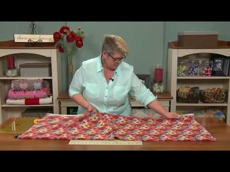 Squaring Up Fabric For Quilting, Large Piece Quilts, How To Square Up Fabric, Angela Walters, Square Fabric, Quilting Videos, Hoffman Fabrics, Heather Thomas, Quilt As You Go