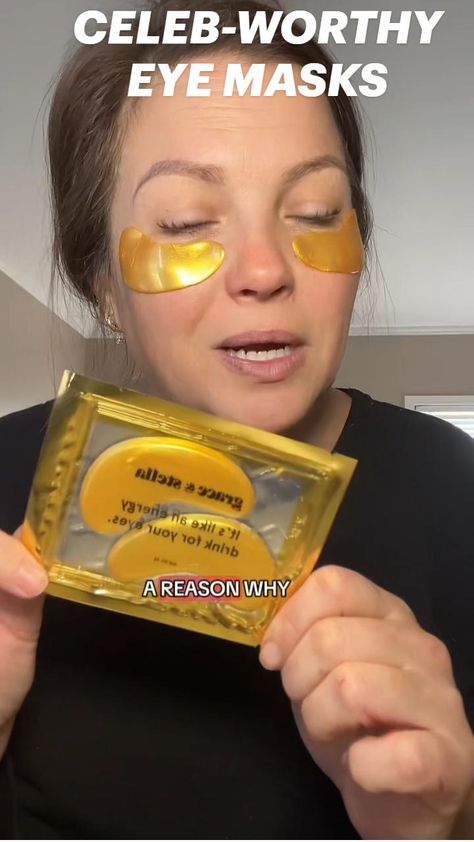 Grace & Stella Under Eye Mask for Dark Circles, Puffy Eyes, Undereye Bags, Wrinkles - Gel Under Eye Patches - Vegan (24 Pairs, Gold) Eye Mask For Dark Circles, Mask For Dark Circles, Undereye Bags, Under Eye Patches, Under Eye Mask, Eye Patches, Amazon Beauty, Amazon Beauty Products, Puffy Eyes