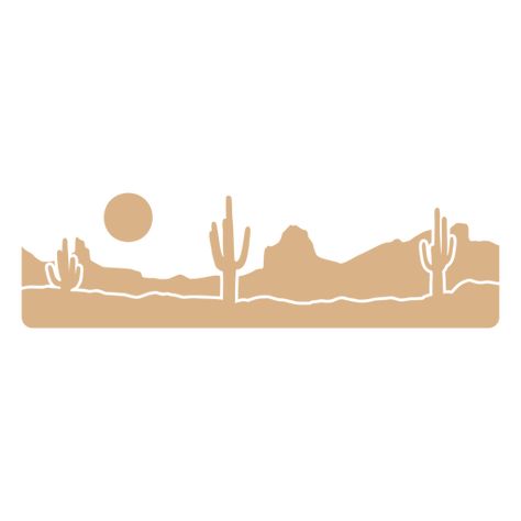 Desert skyline scene PNG Design Desert Silhouette, Desert Vector, Scene Png, Skyline Drawing, Landscape Silhouette, Mountain Silhouette, Mountain Background, Desert Scene, Skyline Silhouette