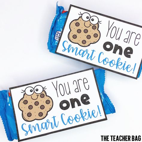 You Are A Smart Cookie, You’re One Smart Cookie Free Printable, You're A Smart Cookie Free Printable, The Smart Cookie Book Activities Kindergarten, Smart Cookie Tags Free Printable, You Are One Smart Cookie, You Are One Smart Cookie Free Printable, Cookie Classroom Theme, Smart Cookie Printable Free