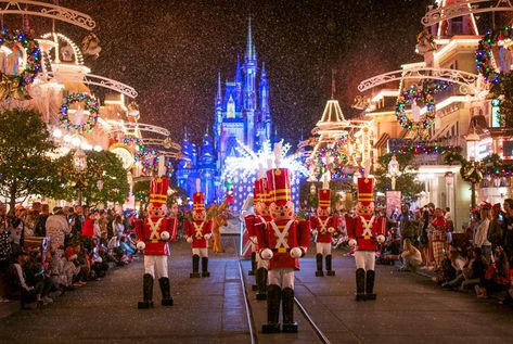 Disney World Christmas Party, Christmas Schedule, Mickeys Christmas Party, Disney Christmas Party, Magic Kingdom Christmas, Disney Merry Christmas, Christmas Party Costume, Disney Tourist Blog, Disney World Christmas