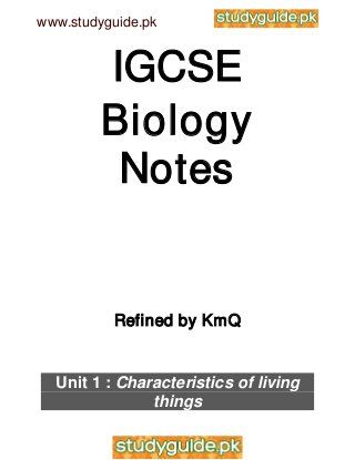 IGCSE Biology Revision Notes Igcse Notes Websites, Biology Notes Igcse, Igcse Study Tips, Igcse Physics Notes, Biology Revision Notes, Igcse Physics, Igcse Biology, Characteristics Of Living Things, Chemistry Revision