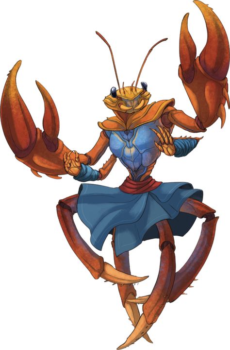 Dnd Crab Race, Crab Warrior Art, Crabfolk Dnd, Crab Armor, Space Opera Art, Dungeons And Dragons Art, Fantasy Races, Dungeons And Dragons Homebrew, Dnd Characters