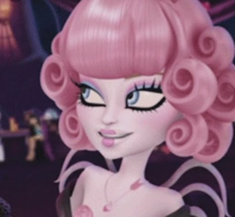 Cupid Monster High Aesthetic, Pink Hair Character, Characters With Pink Hair, Amy Brown, Arte Monster High, Monster High Pictures, Moster High, Catty Noir, Monster High Characters