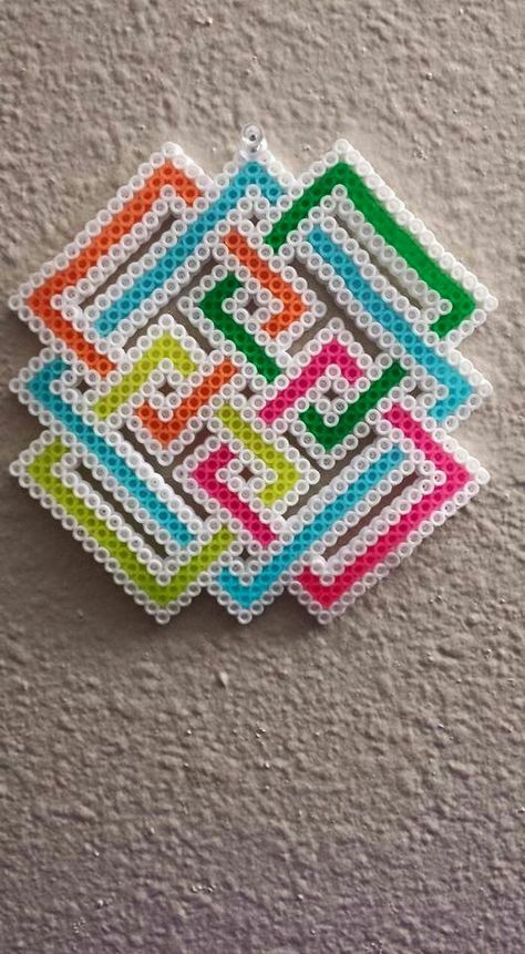 Celtic knot fuse bead Pk Activities, Perler Bead Crafts, Perler Projects, Sabbath School, Melty Bead Patterns, Pearl Beads Pattern, Perler Ideas, Fuse Bead Patterns, Fusion Beads