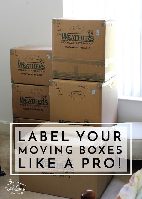 How to Label Your Moving Boxes Like a Pro How To Label Boxes For Moving, Labeling Boxes For Moving, Moving Labels For Boxes, Moving Reference, Organized Move, Moving Box Labels, Moving List, Moving Organisation, Moving Labels