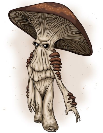 Mushroom Monster, Mushroom Man, Plant Monster, Cartoon Mushroom, Mushroom Drawing, Creature Drawings, Fantasy Creatures Art, Mushroom Art, Weird Creatures