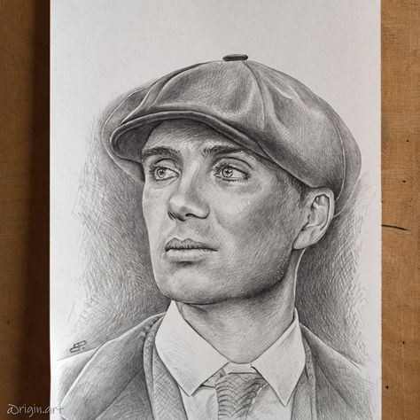 Cillian Murphy Sketch, Cillian Murphy Drawing, Thomas Shelby Sketch, Thomas Shelby Drawing, Sigma Drawing, Easy Portrait Drawing, Realistic Face Drawing, Hatch Drawing, Pencil Sketch Portrait