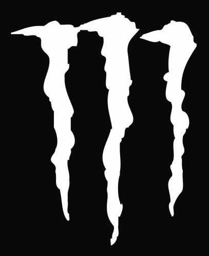 Draw On Tattoos, Energy Background, Monster Energy Drink Logo, Energy Drink Logo, Dibujos Halloween, Monster Logo, Pin Maker, Widgets And Wallpapers, Logo Black And White