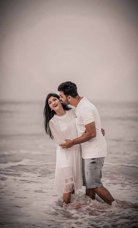 Pre wedding photography Pre Wedding White Dress, Pre Wedding Goa, Pre Wedding On Beach, Prewedding White Dress, Pre Wedding Photoshoot Beach Unique, White Dress Pre Wedding Shoot, Pre Wedding Photoshoot Outdoor Beach, Pre Wedding Photoshoot Dress, Beach Prewedding Photography