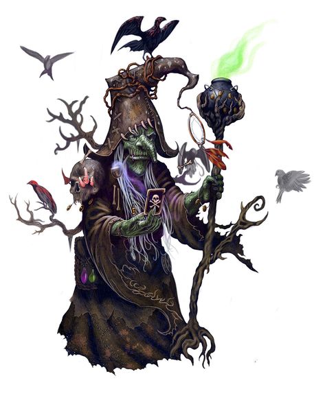 ArtStation - Goblins Goblin Witch, Dnd Druid, D D Races, Goblin Art, Dnd Monsters, Stock Art, Witch Art, Warhammer Fantasy, Monster Art