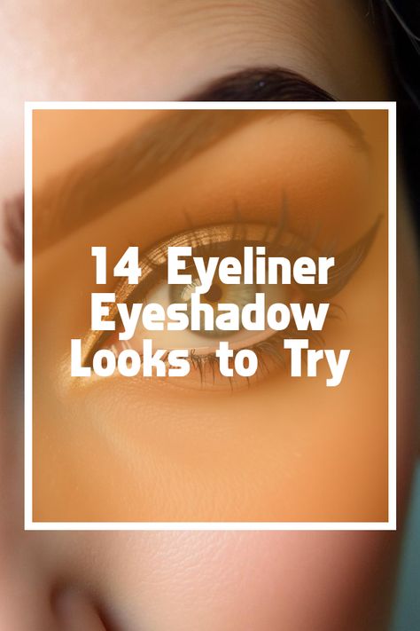 Did you know that the right eyeliner eyeshadow combo can totally transform your look? From bold cat eyes to sultry smoky vibes, discover game-changing tips, stunning shades, and trending hacks to elevate your makeup game. Unleash your inner glam with must-try techniques that'll make your eyes pop! Eyeliner Eyeshadow Looks, Eyeshadow Combinations, Eyeliner And Eyeshadow, Eyeshadow Techniques, Stunning Eye Makeup, Make Your Eyes Pop, Glitter Shadow, Makeup Advice, Eyeliner Eyeshadow