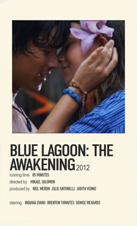 Polaroid Poster Me Before You Polaroid Poster, Perfect Blue Polaroid Poster, Movie Polariod Posters, Blue Lagoon Movie, H2o Just Add Water Polaroid Poster, Indiana Evans Blue Lagoon, Blue Lagoon Poster, Blue Lagoon Movie Poster, Blue Lagoon 2012