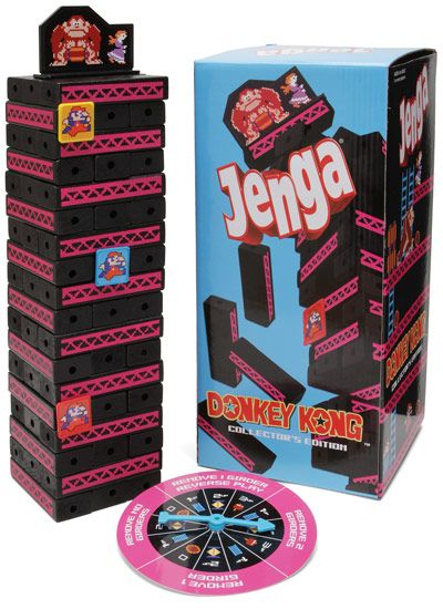 Donkey Kong Jenga: Collectors Edition Geek Toys, Jenga Game, Playstation Controller, Think Geek, The Donkey, Video Game Room, Donkey Kong, Novelty Items, Big Bang Theory