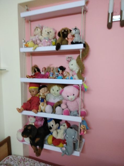 Soft toys display, #softtoysdisplay #teddydisplay #toysdisplay teddy display, kids rooms ideas #kidsroom #girlsroom girl's room ideas #toyshanger #roomideas Teddy Display Ideas, Teddy Storage Ideas, Soft Toy Storage Ideas, Kids Rooms Ideas, Teddy Storage, Toy Cupboard, Girls Bedroom Themes, Soft Toy Storage, Diy Girls Bedroom