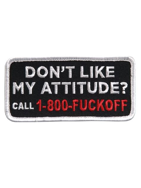 Image Positive, Funny Patches, My Attitude, Punk Patches, Morale Patch, Cool Patches, Don't Like Me, Sticker Patches, Patches Jacket