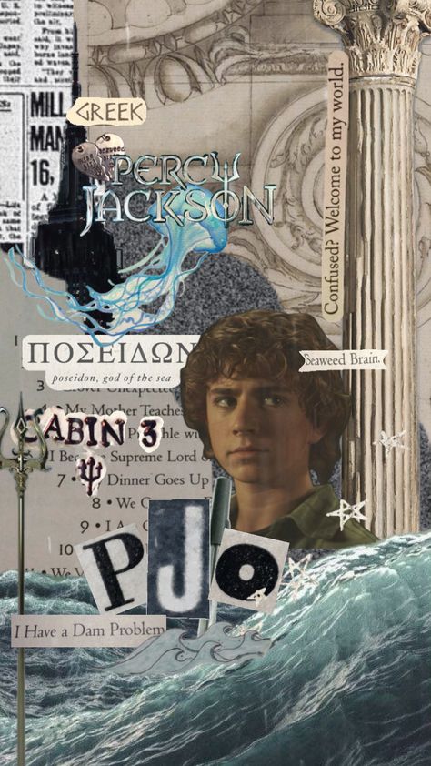 percy jackson‼️🌊 Percy Jackson Scrapbook, Greek Men, Scrapbook Ideas, Aphrodite, School Projects, Percy Jackson, Craft Ideas, Quick Saves