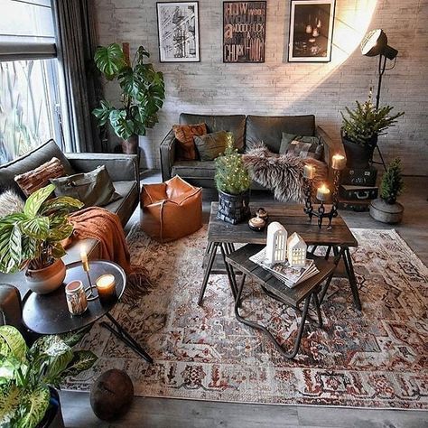 [Video] The 10 Best Home Decor (in the World)... - Leah Bird Interior Boho, Brown Living Room, Living Room Decor Modern, Boho Living, Boho Living Room, Style At Home, A Living Room, Living Room Inspiration, Home Fashion