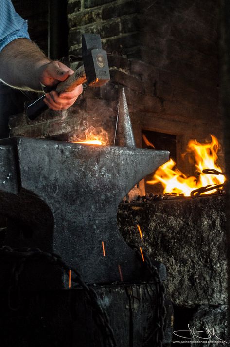 Sparks | Sherbrooke Village Museum -Joe McLanes Blacksmith S… | Flickr Blacksmith Aesthetic, Village Blacksmith, Blacksmith Forge, European Aesthetic, Blacksmith Shop, Lost Art, The Flash, Blacksmithing, Wood And Metal